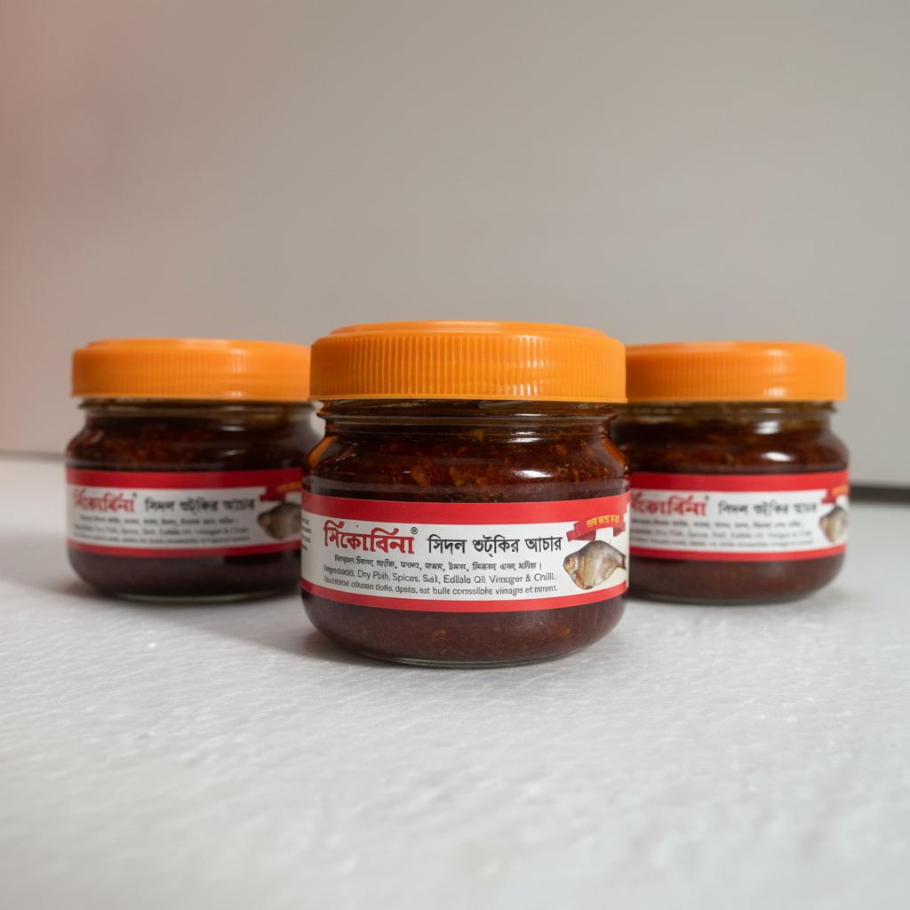 নিকোবিনা সিদল শুটকি - ৮০ গ্রাম