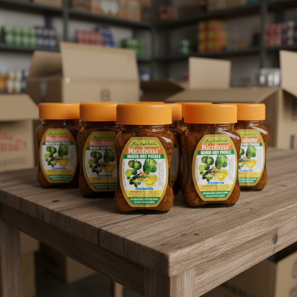 নিকোবিনা মিক্সড ফ্রুট আচার - ২২০ গ্রাম