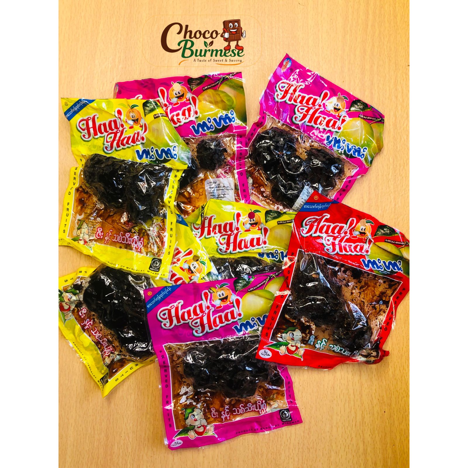 বার্মিজ হা হা আচার - ৫ পিস