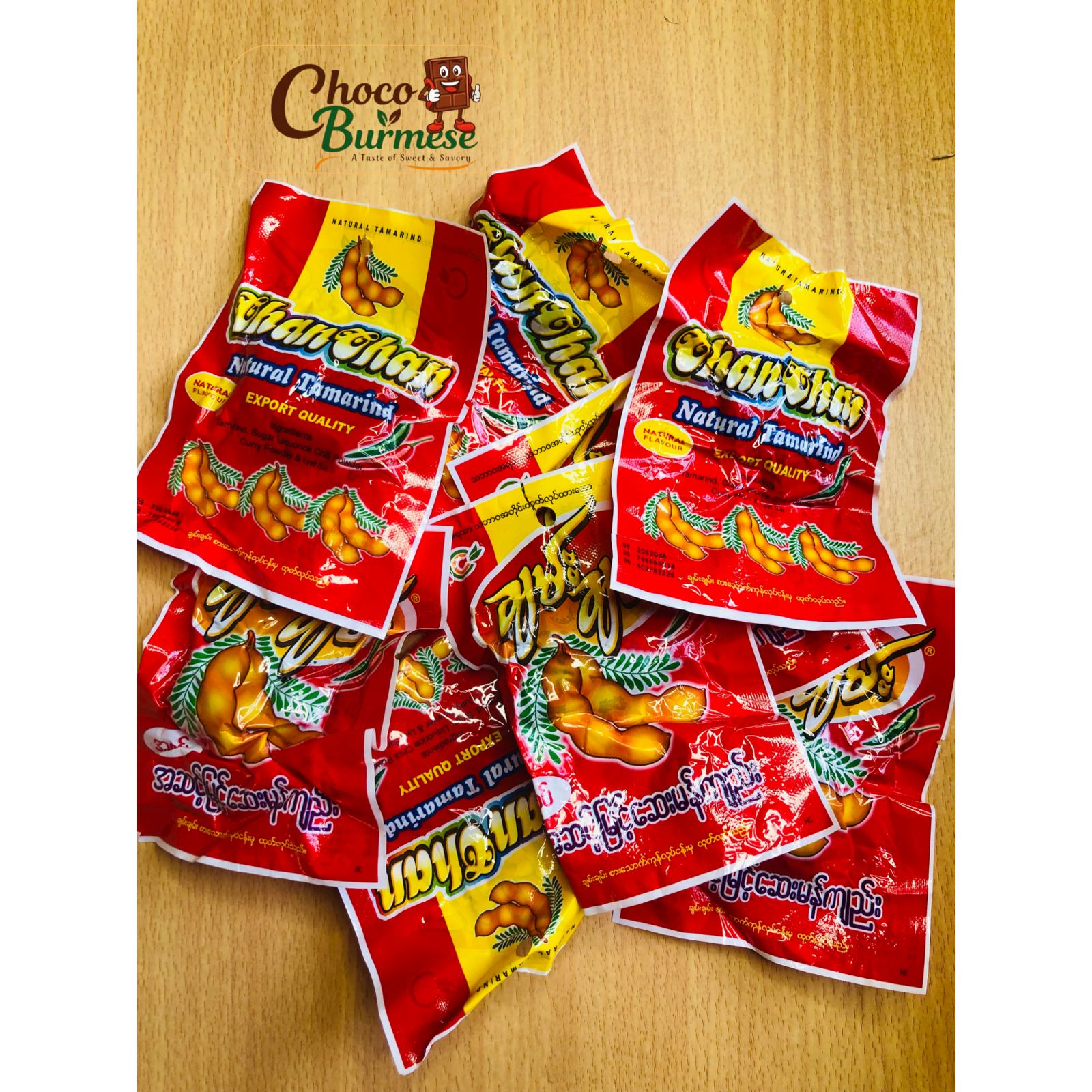 বার্মিজ তেতুল আচার - ৫ পিস