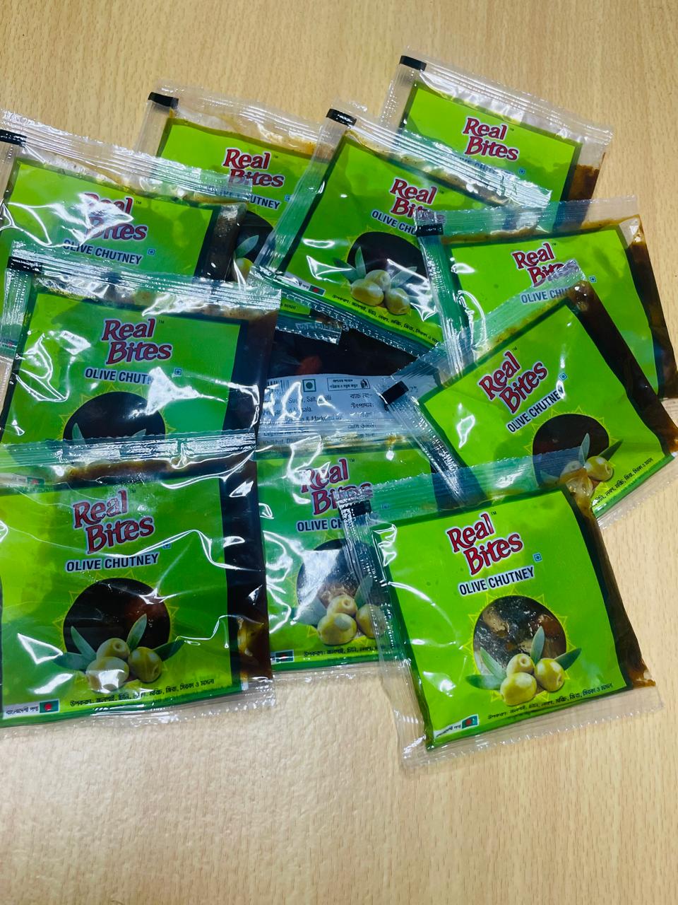 জলপাই চাটনি - ১২ পিসের প্যাকেট