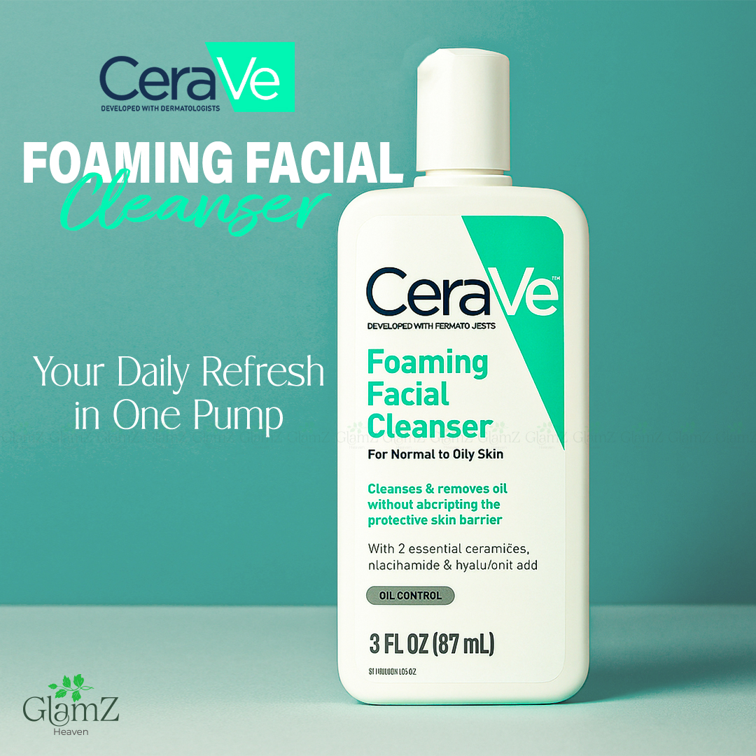 Cerave Foaming Cleanser For Normal To Oily Skin 87ml