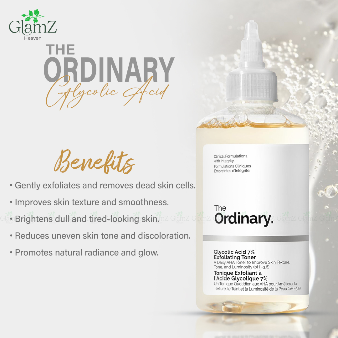 The Ordinary Glycolic Acid 7% Exfoliating Toner 100ml