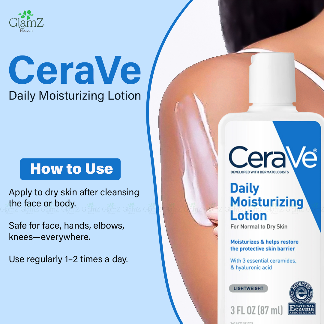 Cerave Daily Moisturizing Lotion for Normal to Dry Skin 87ml