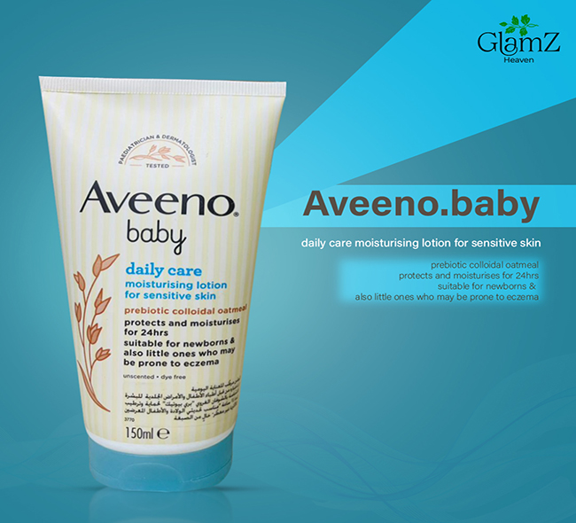 Aveeno baby daily care moisturising lotion for sensitive skin