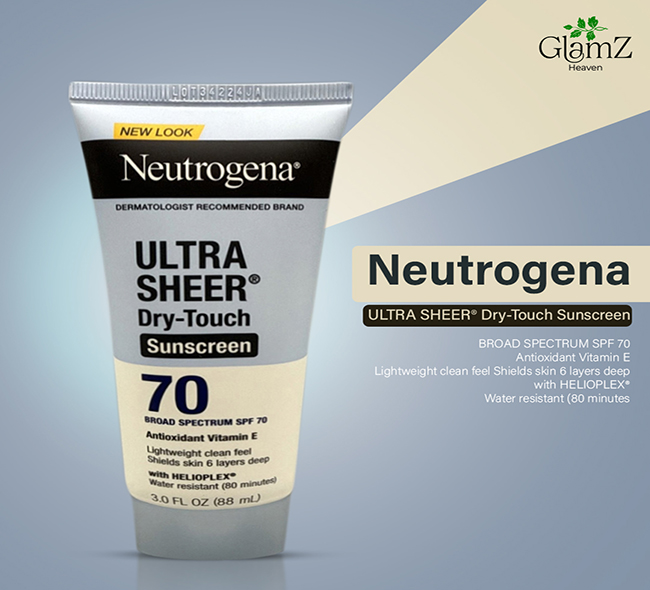 Neotrogena Ultra Sheer Dry-Touch Sunscreen SPF 70