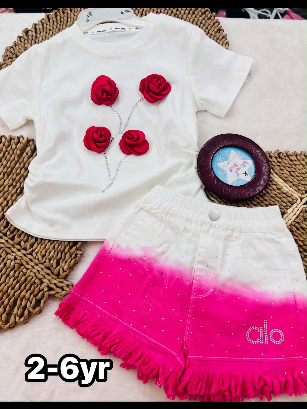 China T-shirt Pant Set(SF0011)