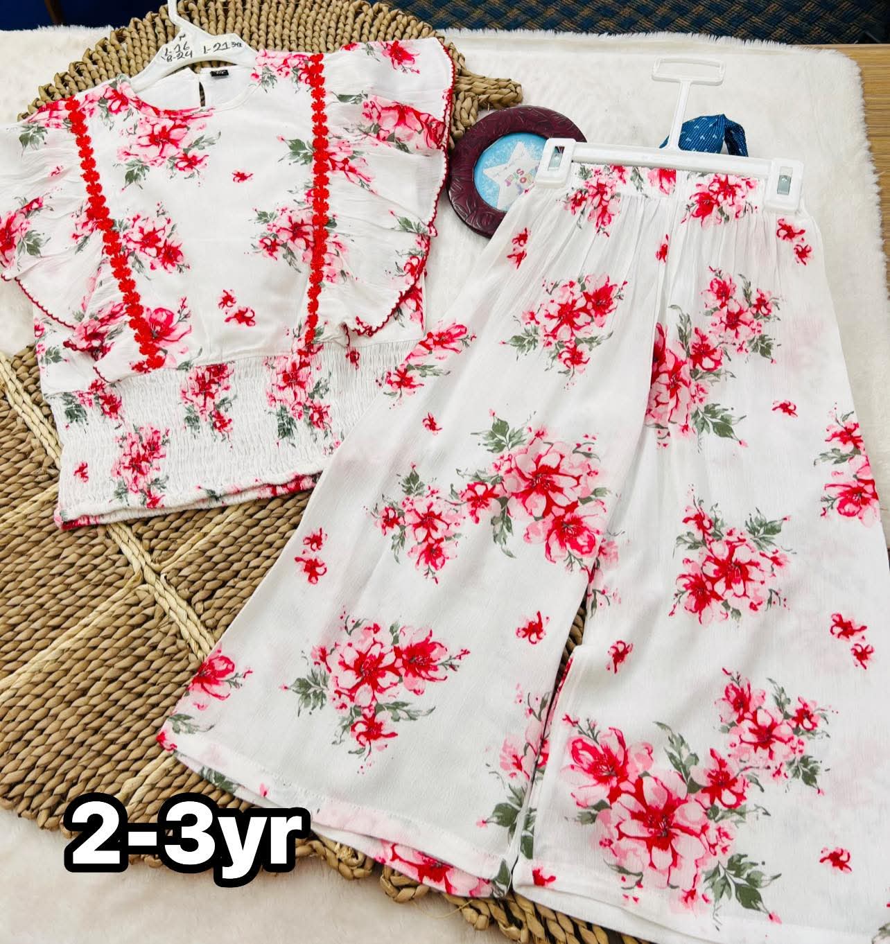 White Red Tops Set(TP0017)